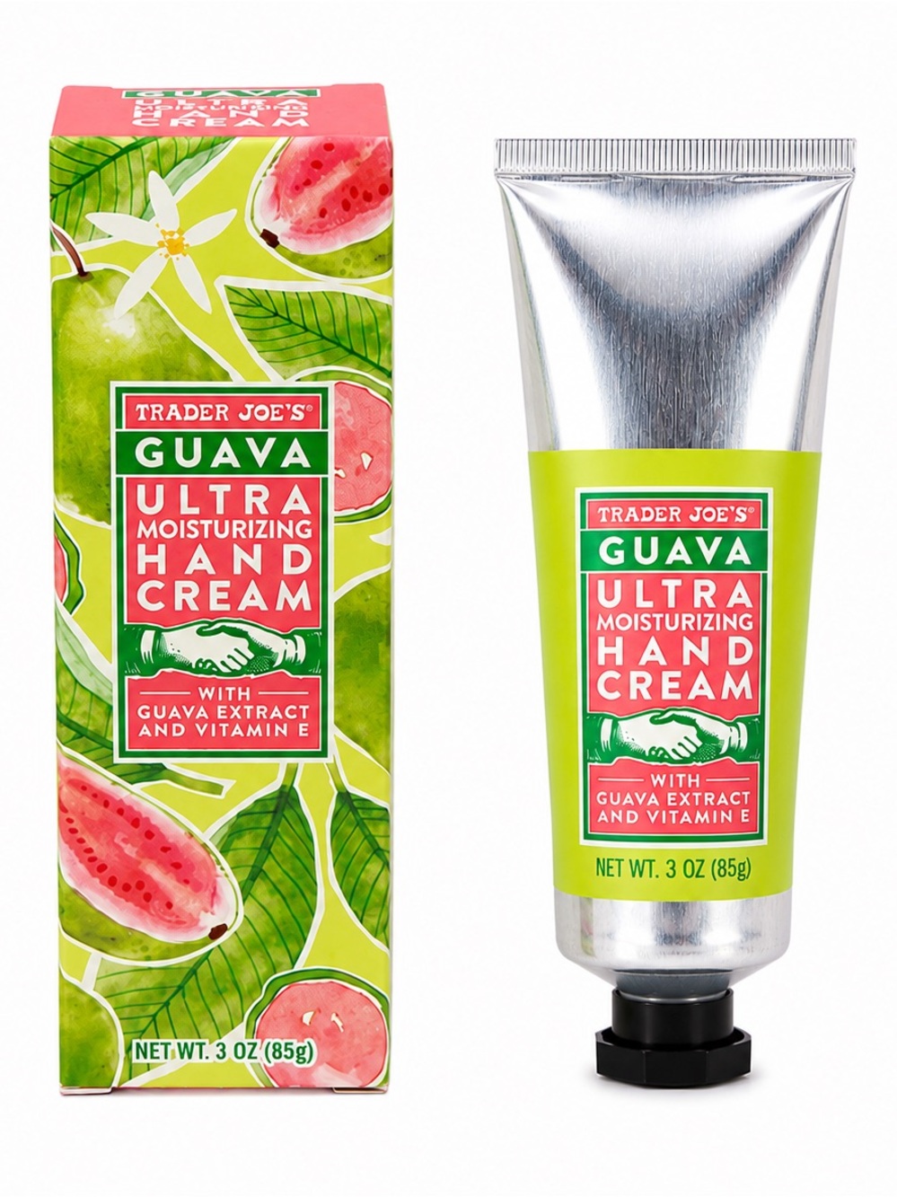 Trader Joe’s Guava Ultra Moisturizing Hand Cream Lotion Tropical Scent RARE 3oz